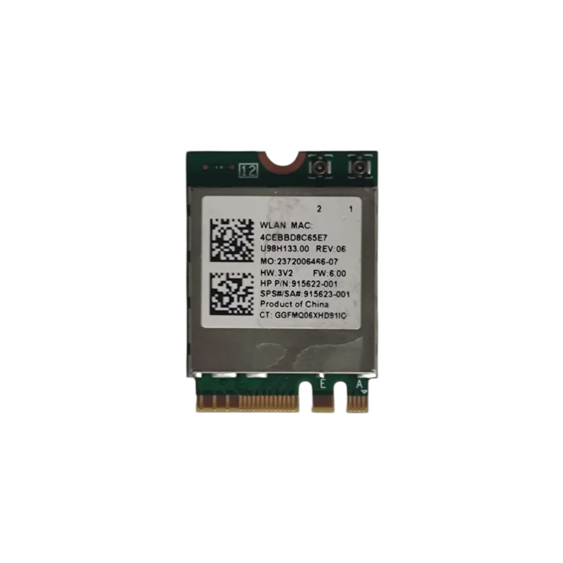 Hp Pavilion Gaming 15-dk0014nt Wifi Kart Orjinal Yedek Parça