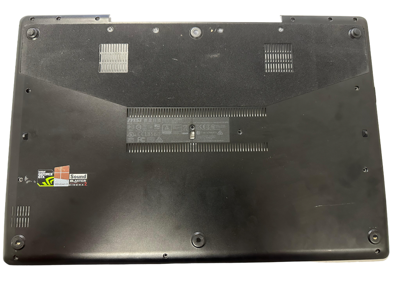 Msi GS70 MS-1771 MS-1772 MS-1773 Alt Kasa Orjinal Yedek Parça