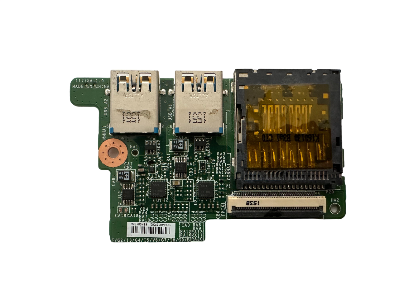 Msi GS72 MS-1775 Laptop Usb Bord