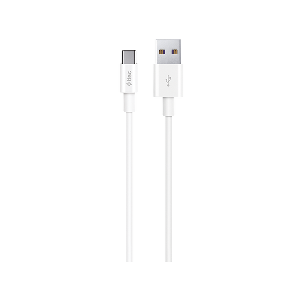 Ttec 2DK35B USB-A - USB-C 2.0 5A Süper Hızlı Şarj Kablosu, Huawei SuperCharge uyumlu  Beyaz