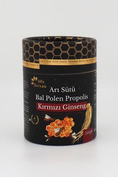 Arı Sütü Bal Polen Propolis Kırmızı Ginseng 240 gr