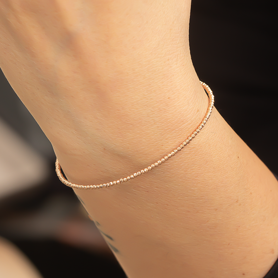 Rose Altın Dorika Bileklik B932538