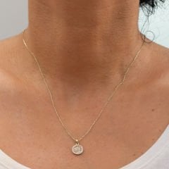 Altın Taşlı Kolye B920414