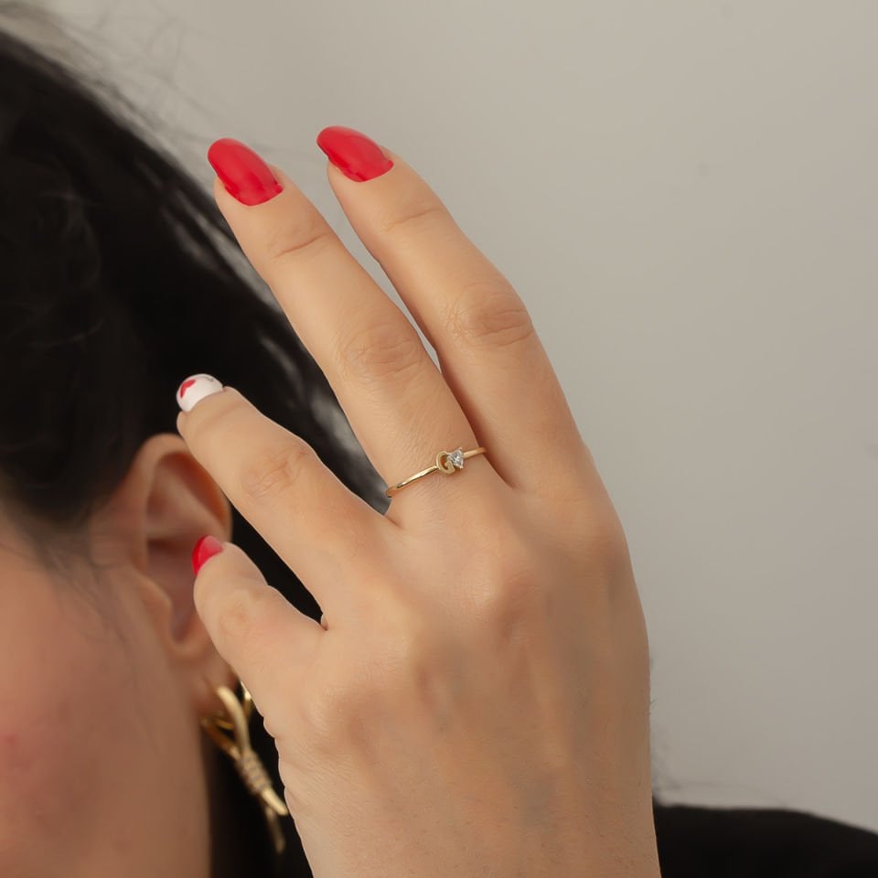 Altın G Harfli Yüzük B933395