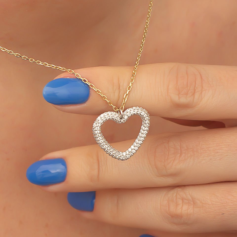 Altın Kalp Kolye B925201