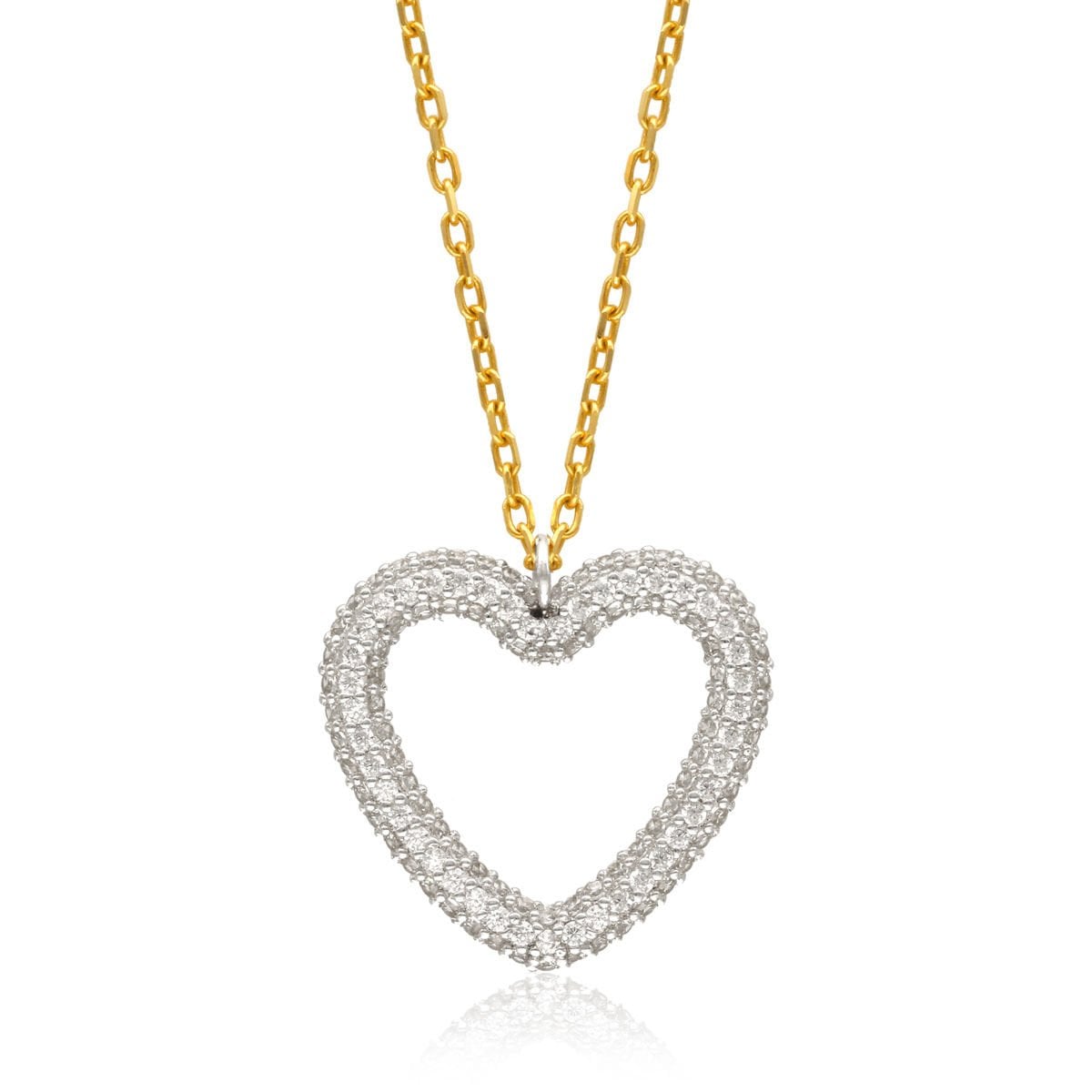 Altın Kalp Kolye B925201