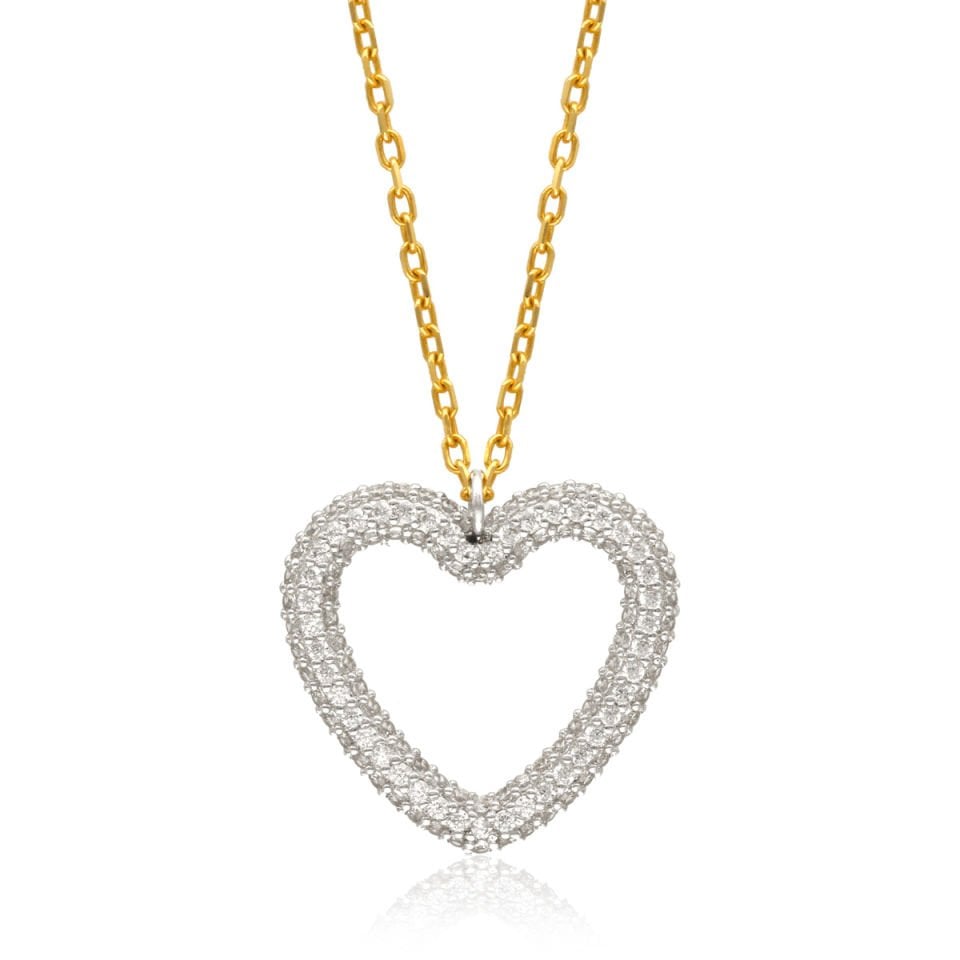 Altın Kalp Kolye B925201