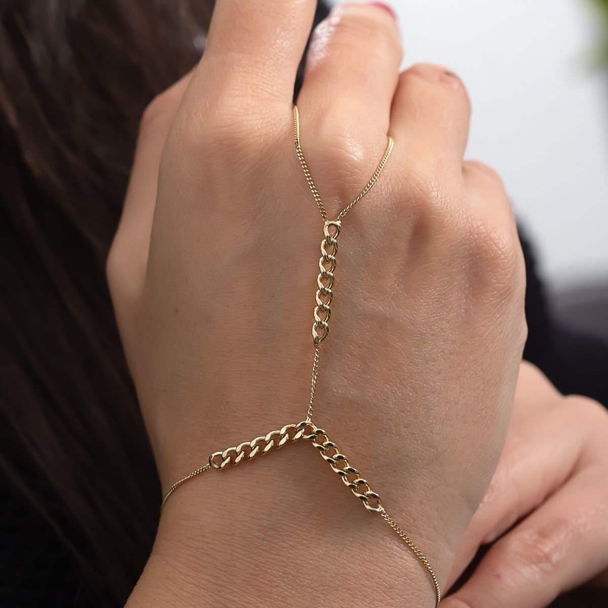 Altın Zincir Detay Şahmeran