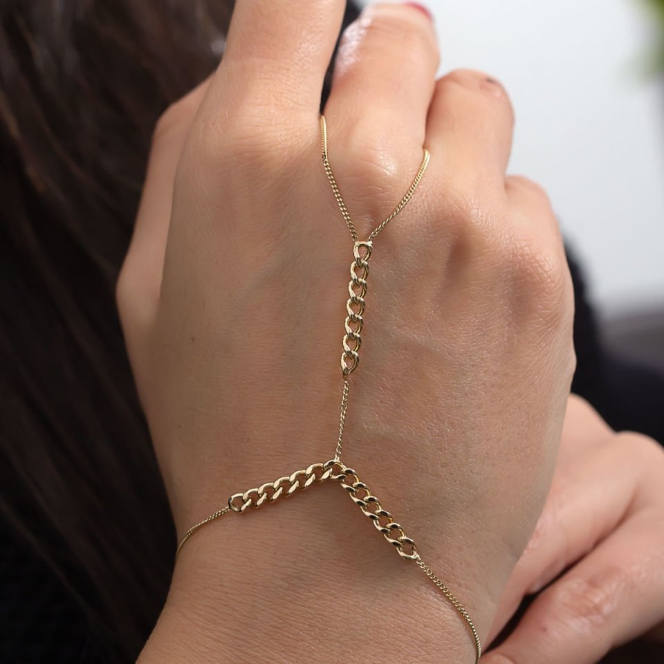 Altın Zincir Detay Şahmeran