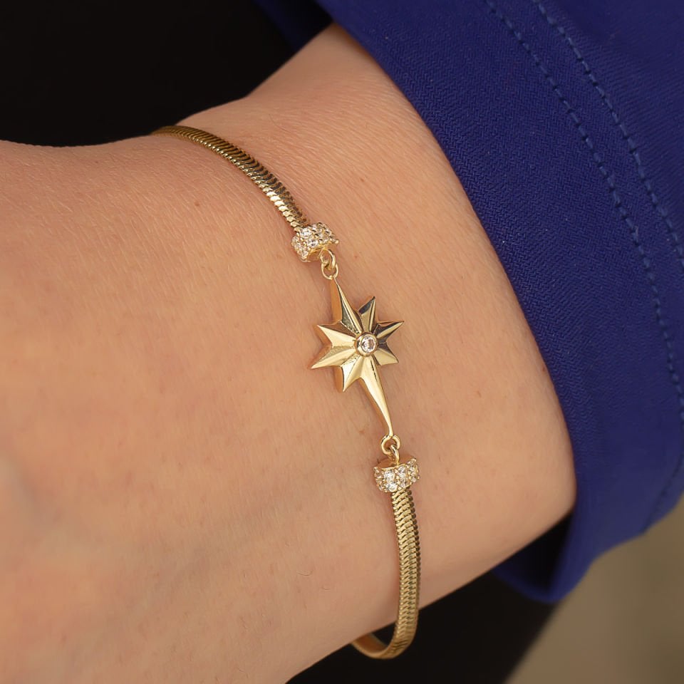 Altın Kutup Yıldızı Bileklik B933343