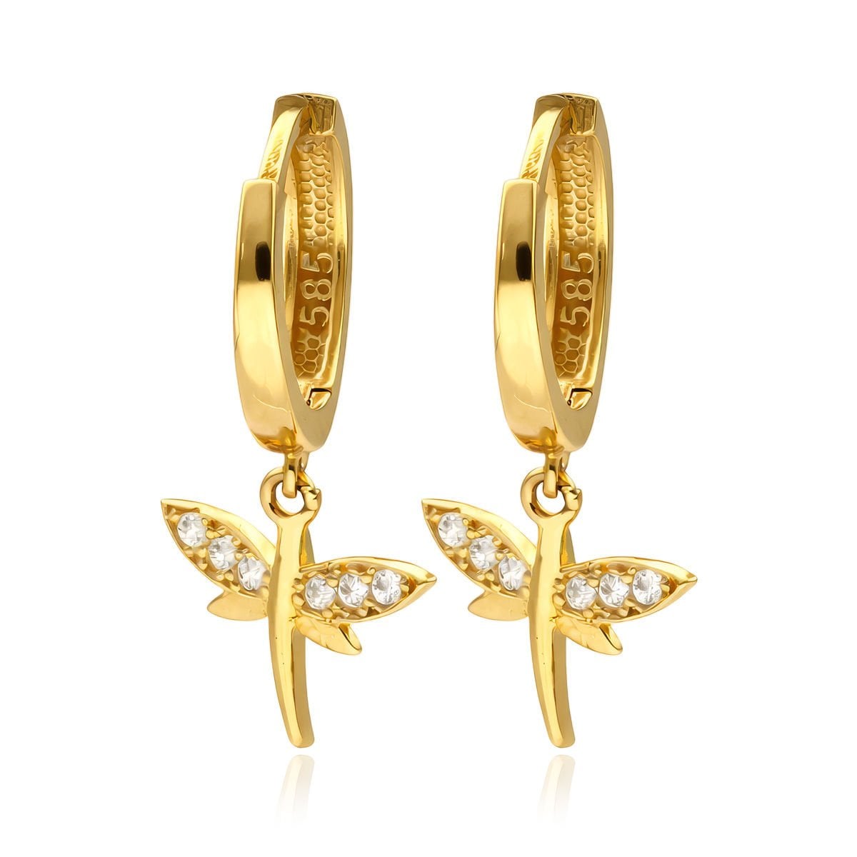 Altın Yusufcuk Küpe B919670