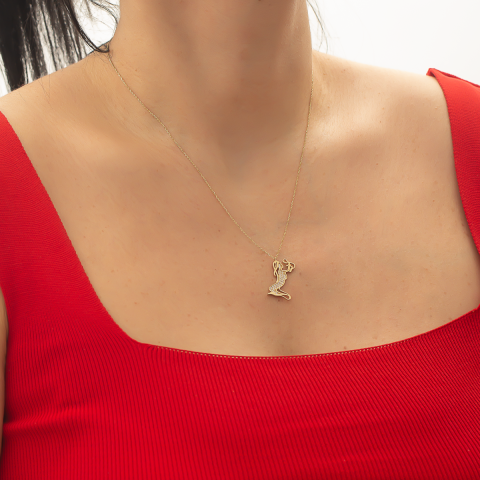 Altın Anne Çocuk Kolye B934270