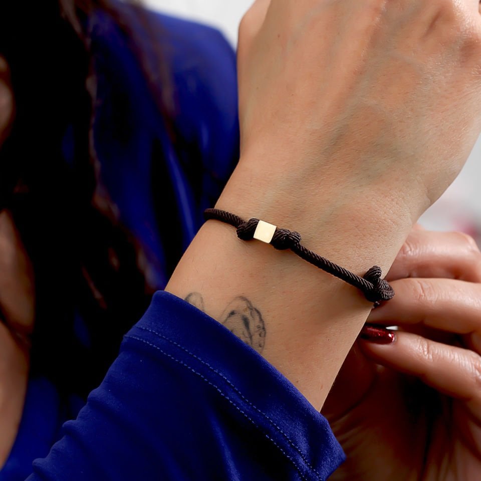 Altın Küp Bileklik B924610