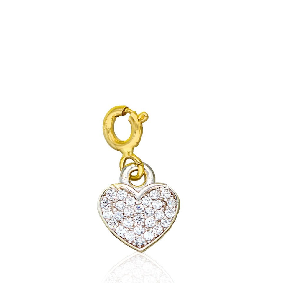 Altın Kalp Charm
