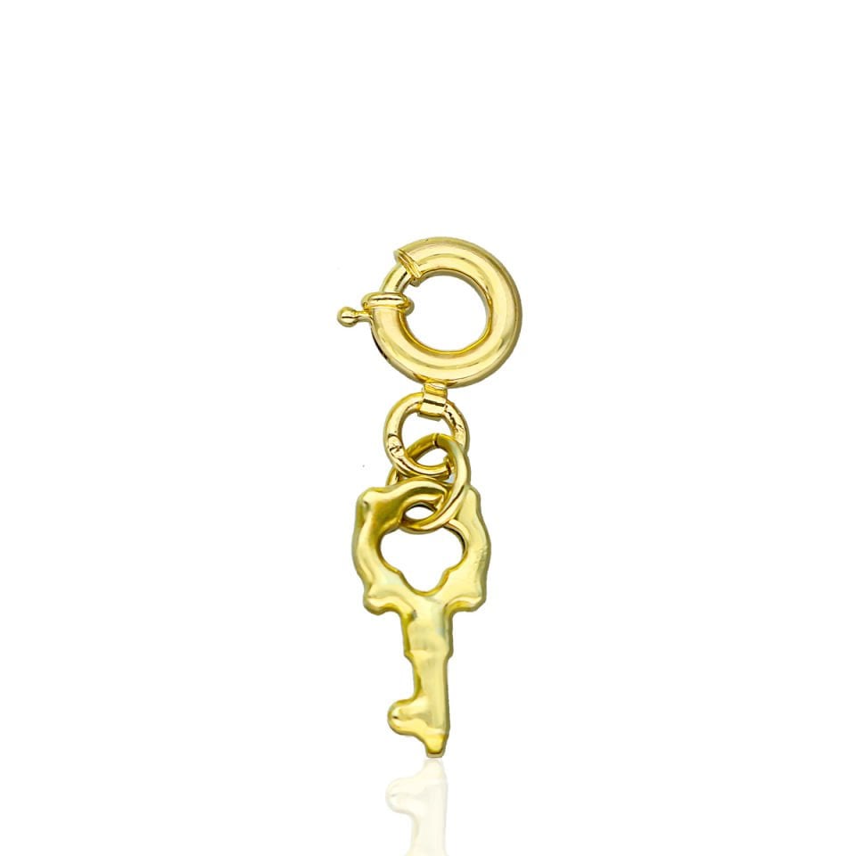 Altın Anahtar Figürlü Charm B924644