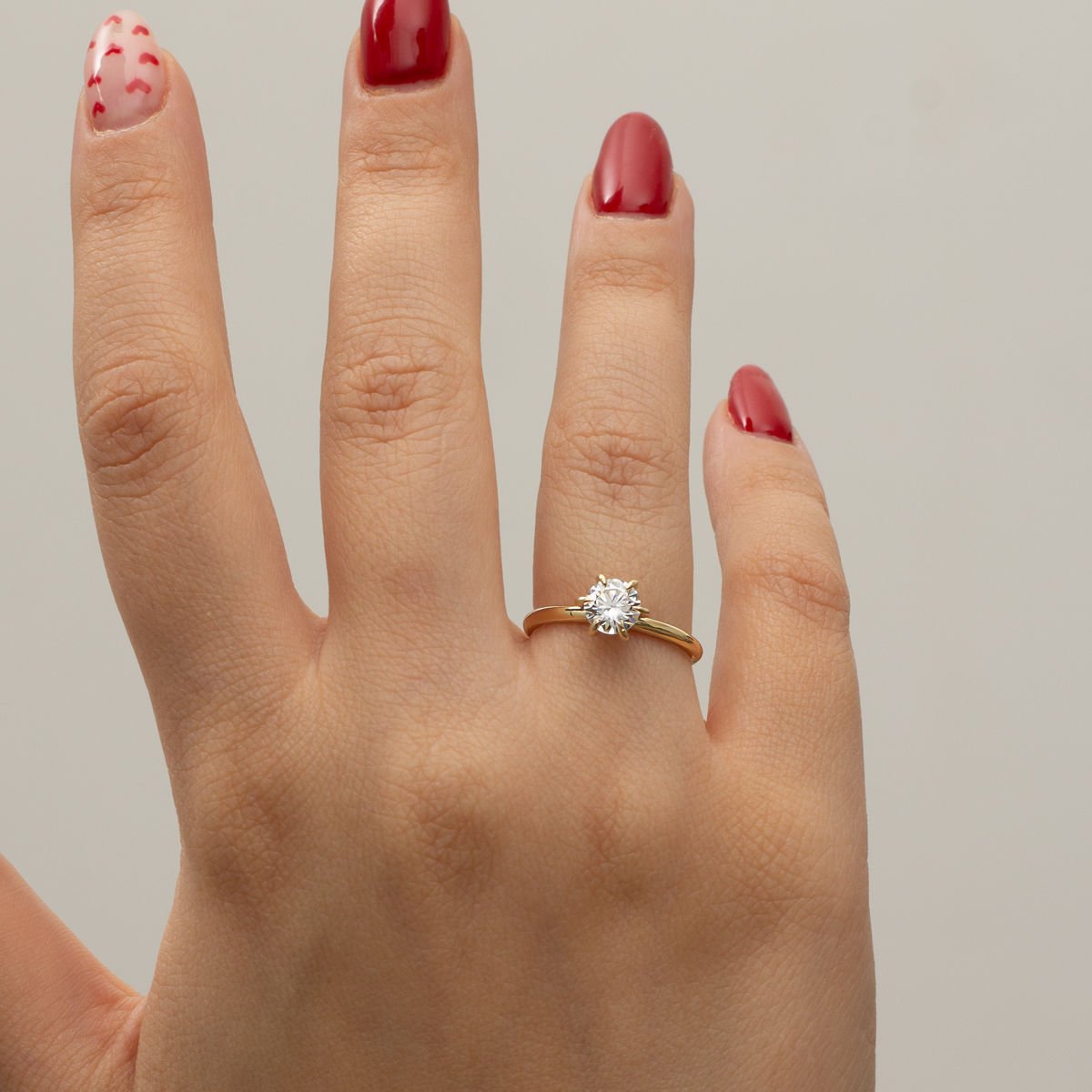 Altın Tektaş Yüzük B916408