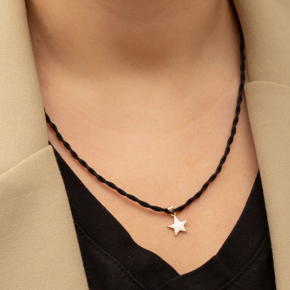 Altın Yıldız Kolye Ucu