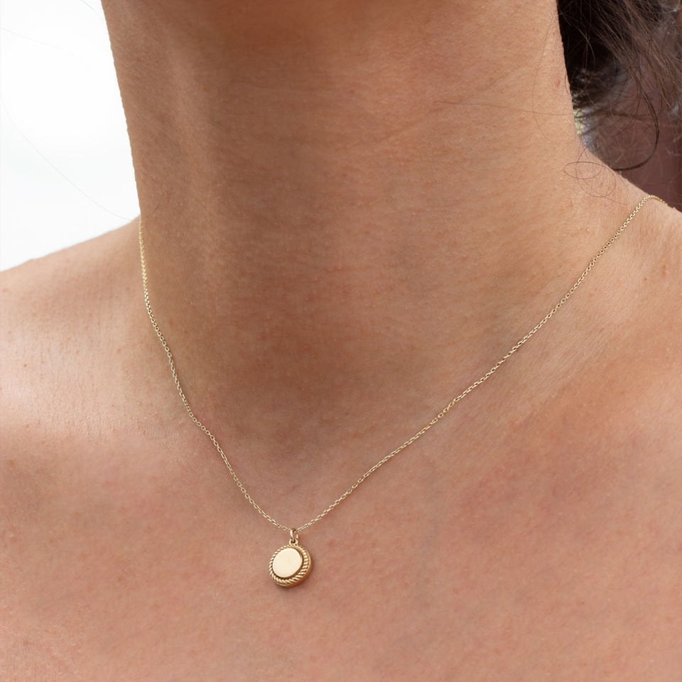 Taşsız Altın Kolye