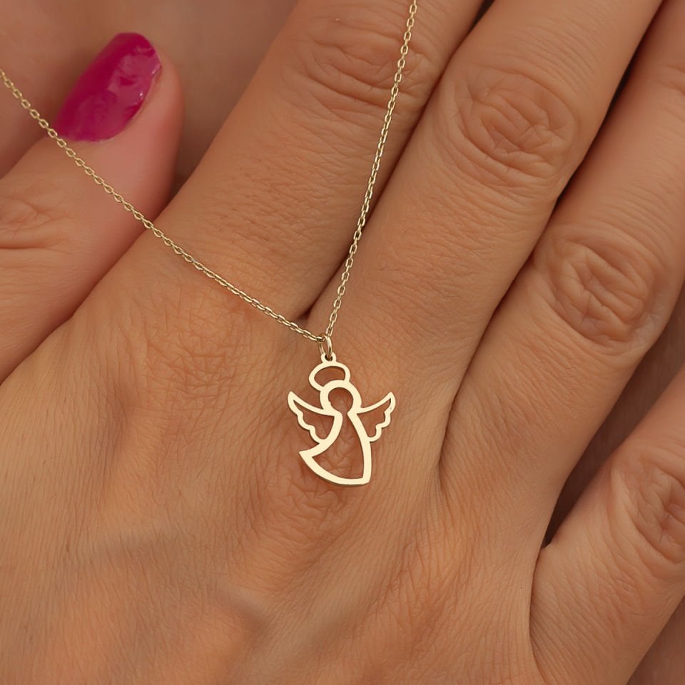 Altın Melek Kolye B920858
