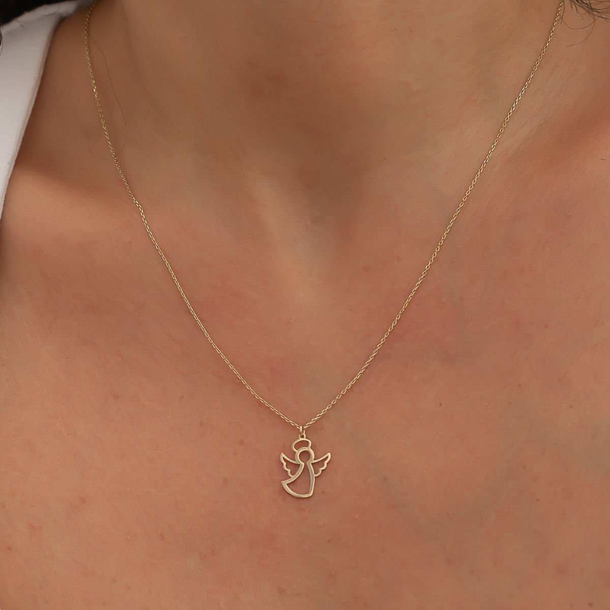 Altın Melek Kolye B920858