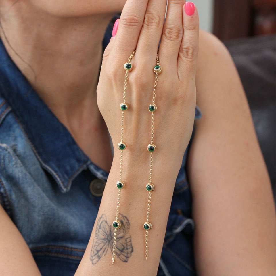 Nazar Boncuklu Altın Bileklik