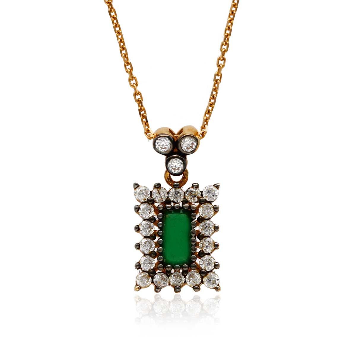 Taşlı Kolye B612546