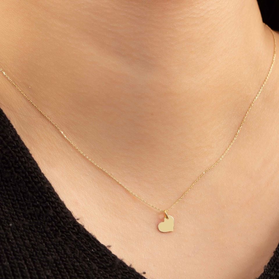 Kalpli Altın Kolye B906237