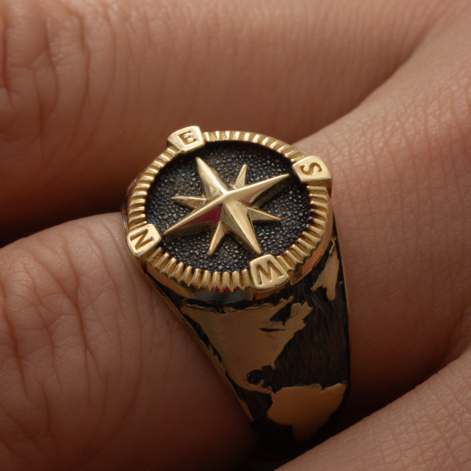 Erkek Altın Yüzük B917386