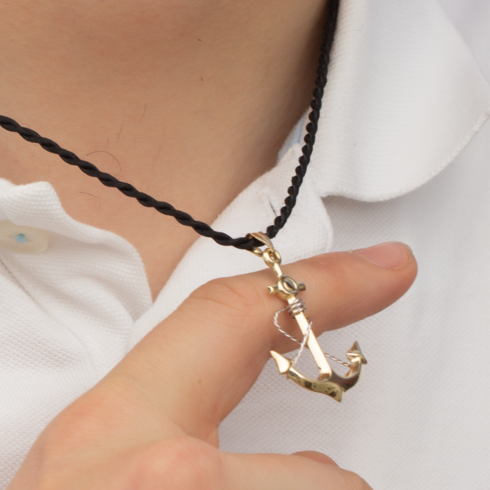 Erkek Altın Kolye Ucu B917414