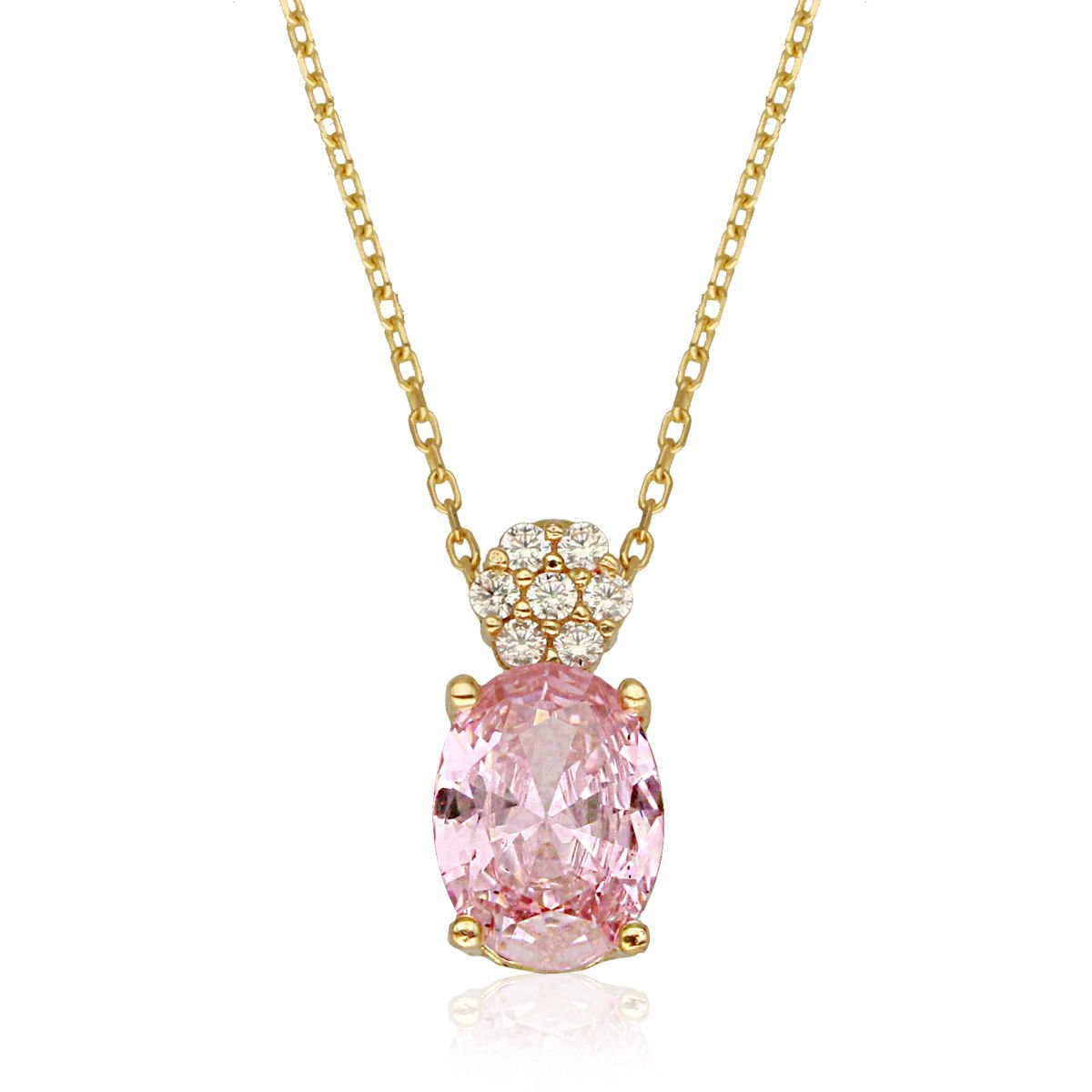 PEMBE TAŞLI KÜPE