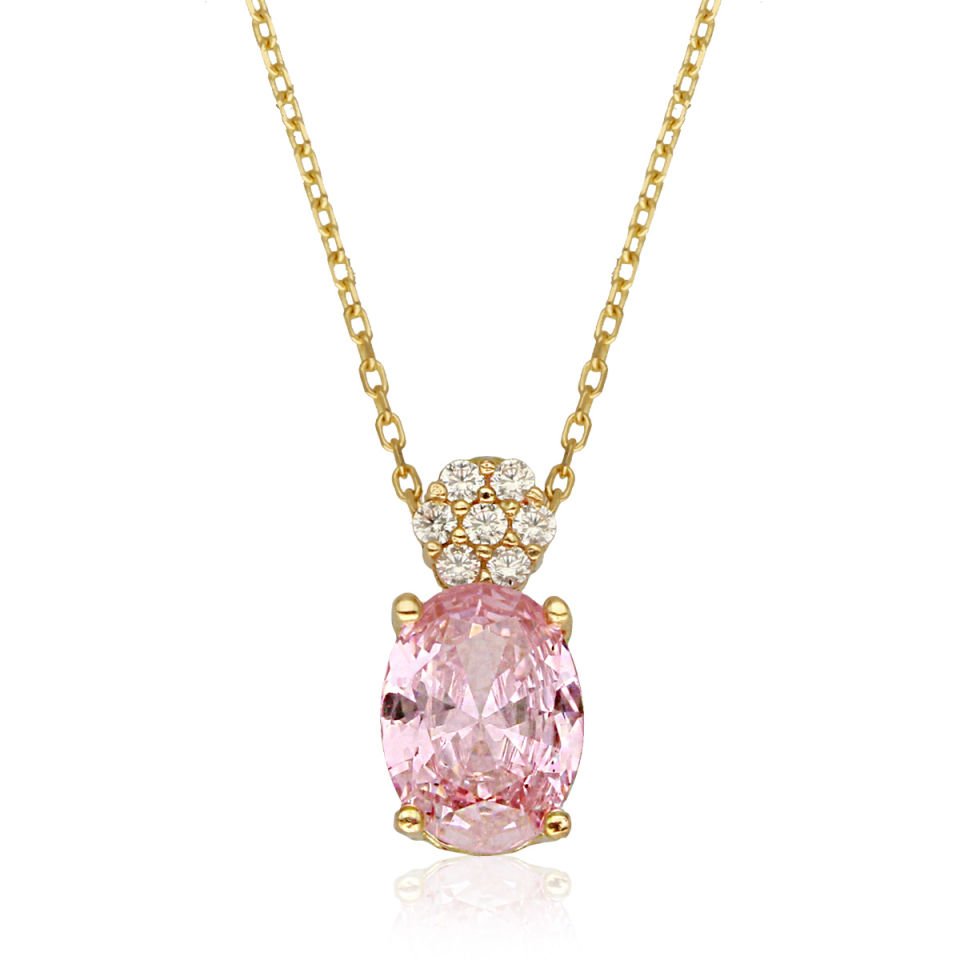 PEMBE TAŞLI KÜPE