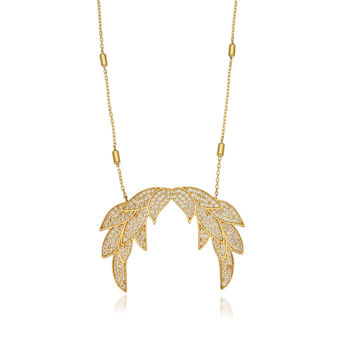 Taşlı Altın Kolye B905151