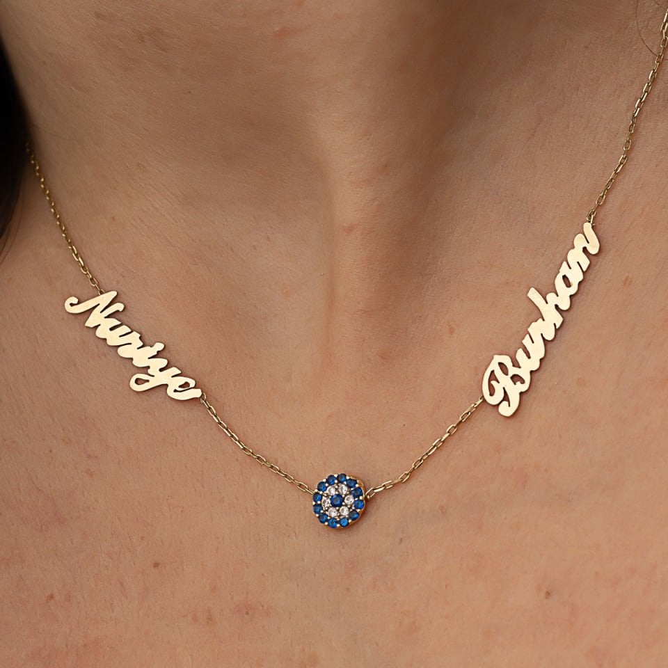 Altın İsim Kolye B923845