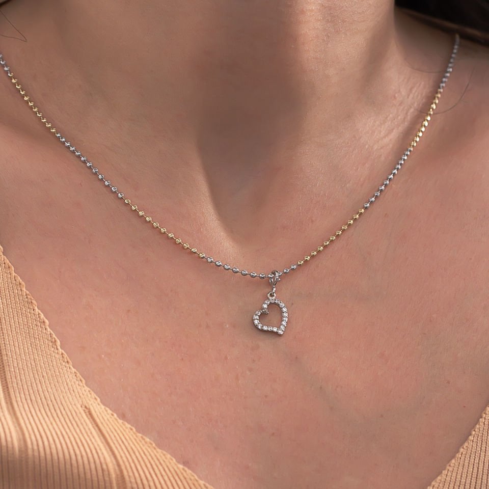 Altın Kalp Charm