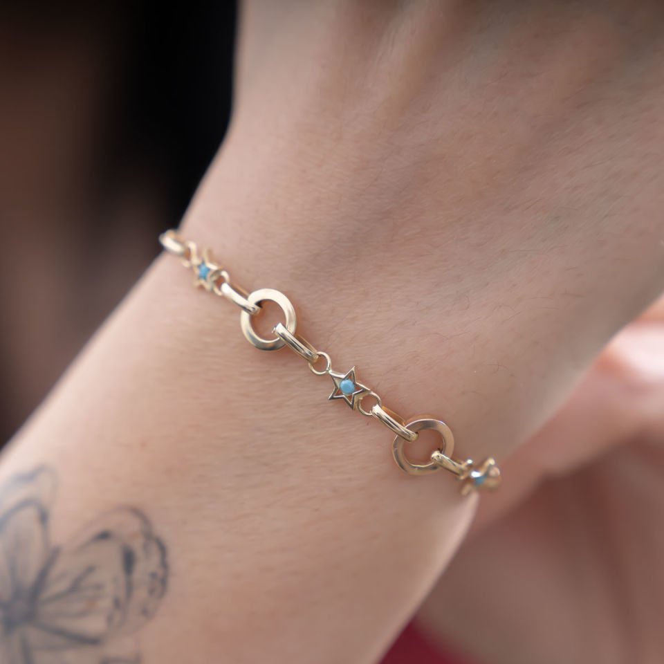 Altın Renkli Bileklik B916576