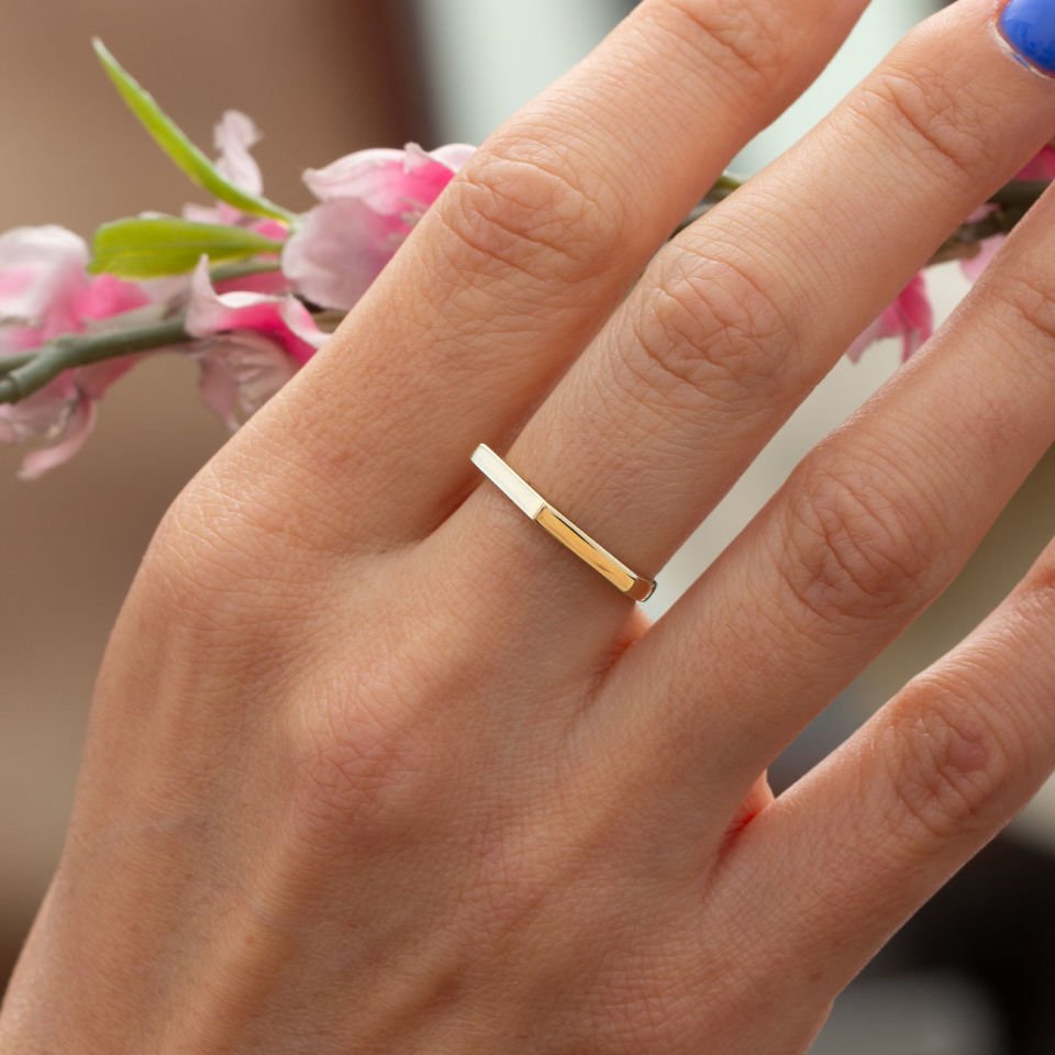 Altın Taşsız Yüzük B919214