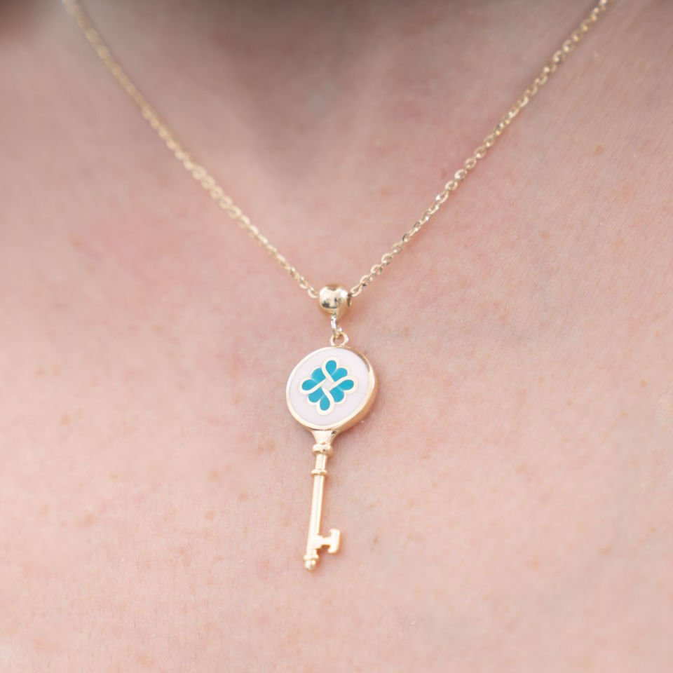 Altın Anahtar Kolye B925249