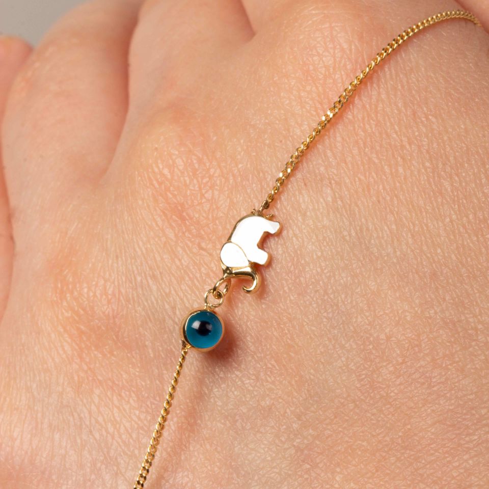 Fil Figürlü Bileklik