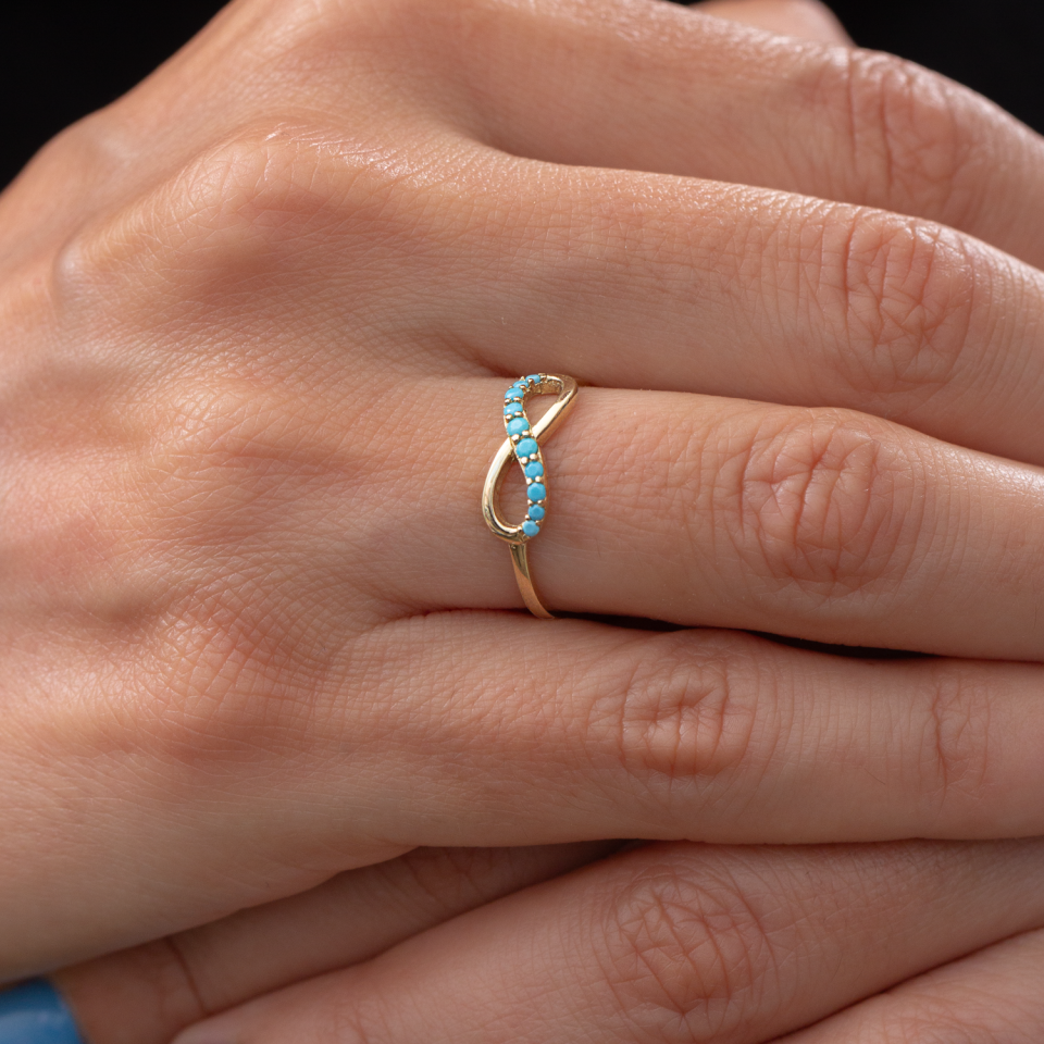 Altın Sonsuzluk Yüzük B921845