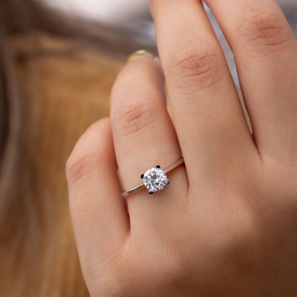 Altın Tektaş Yüzük B602428