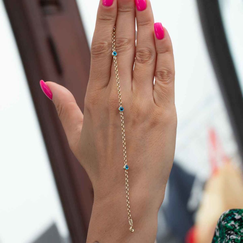 Altın Göz Bileklik