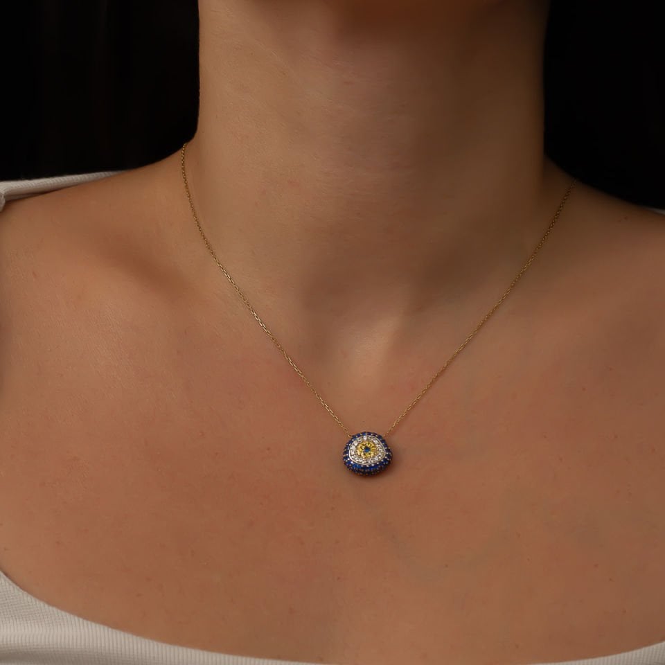 Altın Nazar Kolye  B625233