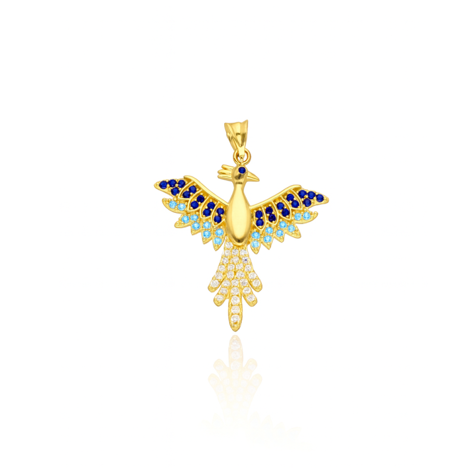 Altın Anka Kuşu Kolye Ucu B931732