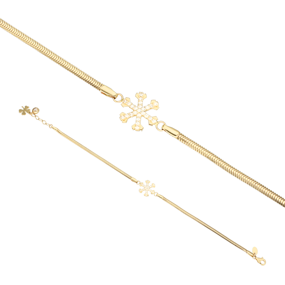 Altın Kar Tanesi Bileklik B928995