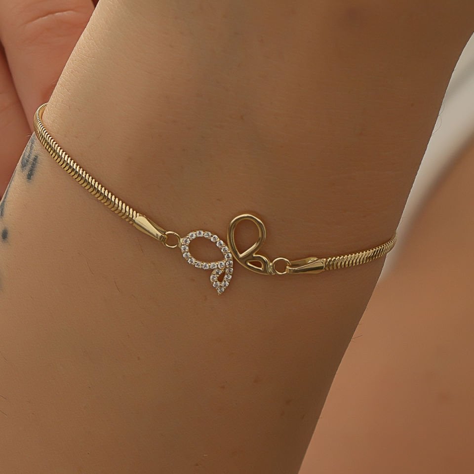 Altın Kelebek Bileklik B931842