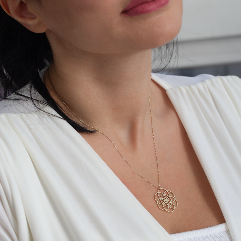 Altın Aşk Düğümü Kolye B932182