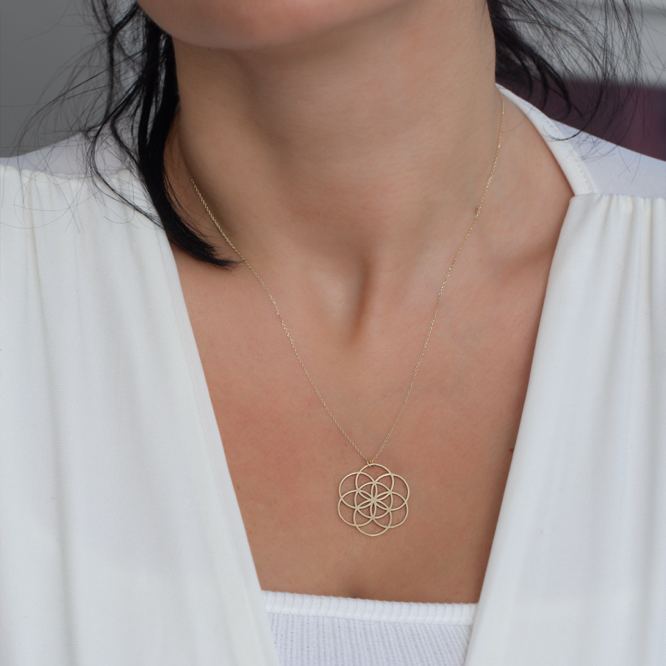 Altın Aşk Düğümü Kolye B932182