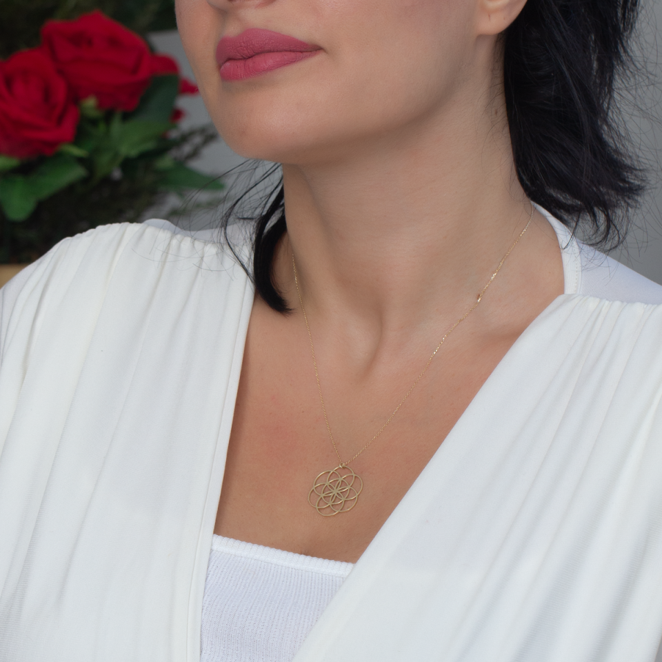 Altın Aşk Düğümü Kolye B932182