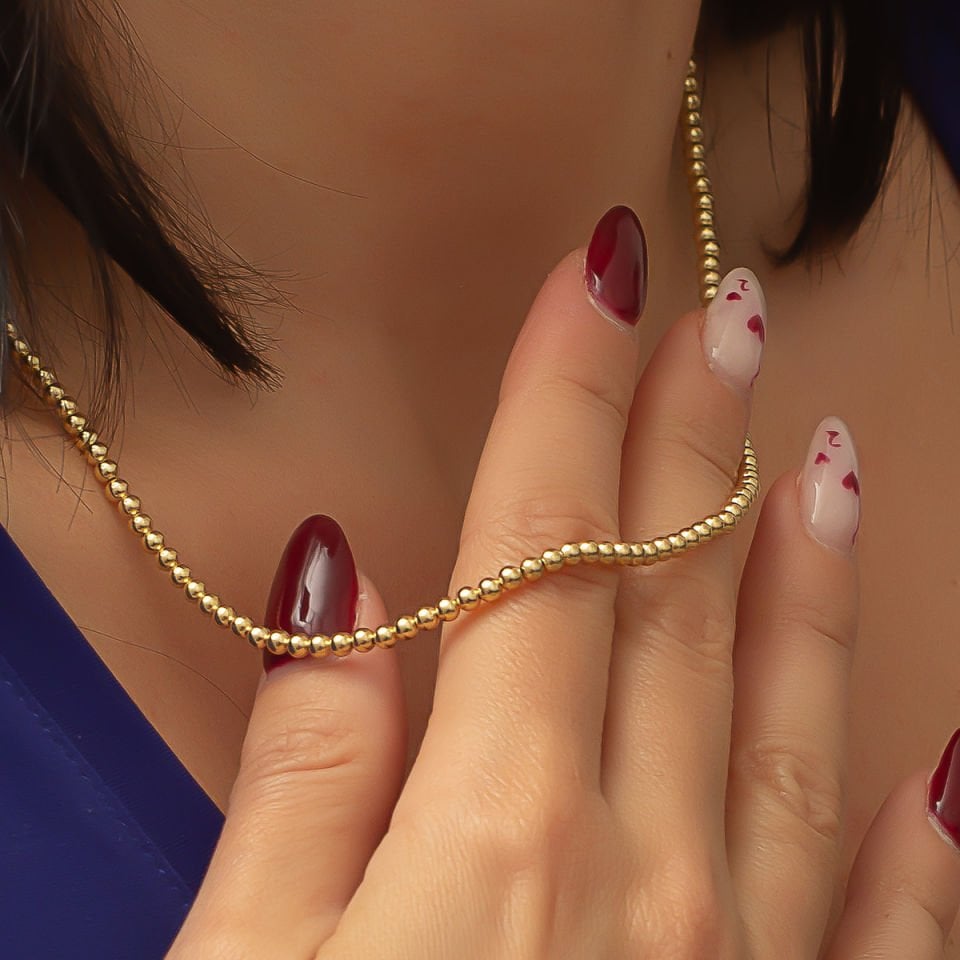 Altın Top Kolye B932533