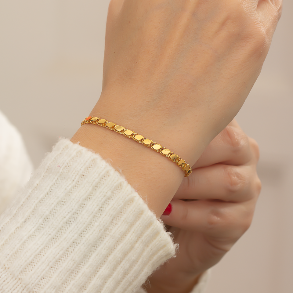 Altın Arpa Bileklik 6TEK673